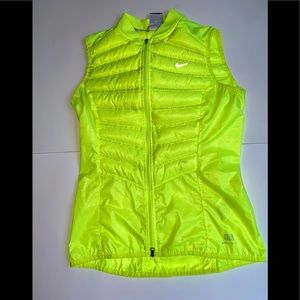 Nike Aeroloft 800 Fill Down Volt running vest.